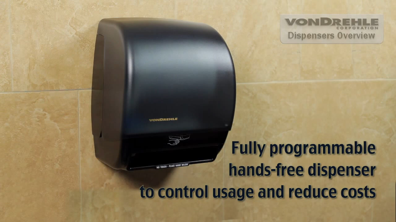 VonDrehle Hands-Free Electronic Paper Towel Dispenser VonDrehle Hands-Free Electronic Paper Towel Dispenser