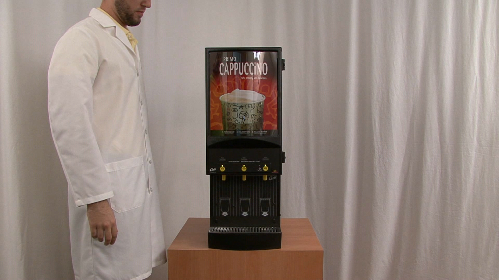 How to Use a Curtis Cappuccino Machine How to Use a Curtis Cappuccino Machine