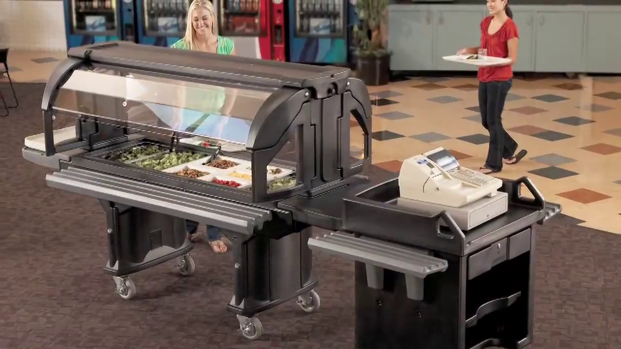 Cambro Versa Food Bar for Schools Cambro Versa Food Bar for Schools
