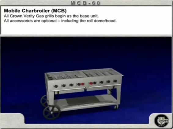 Features of the Crown Verity MCB-60 and MCB-72 Outdoor Charbroiler Features of the Crown Verity MCB-60 and MCB-72 Outdoor Charbroiler