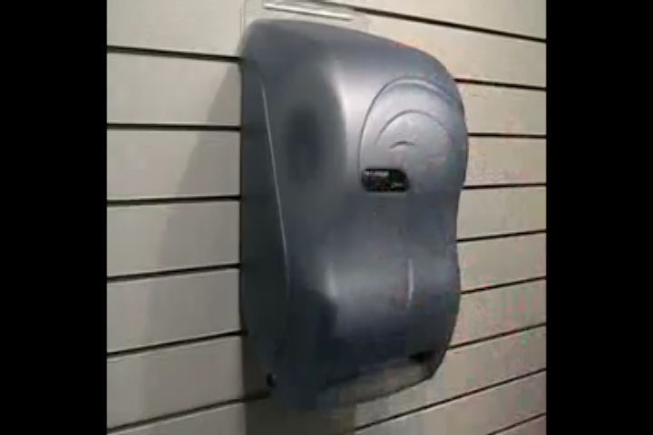 San Jamar Hands Free Paper Towel Dispenser San Jamar Hands Free Paper Towel Dispenser