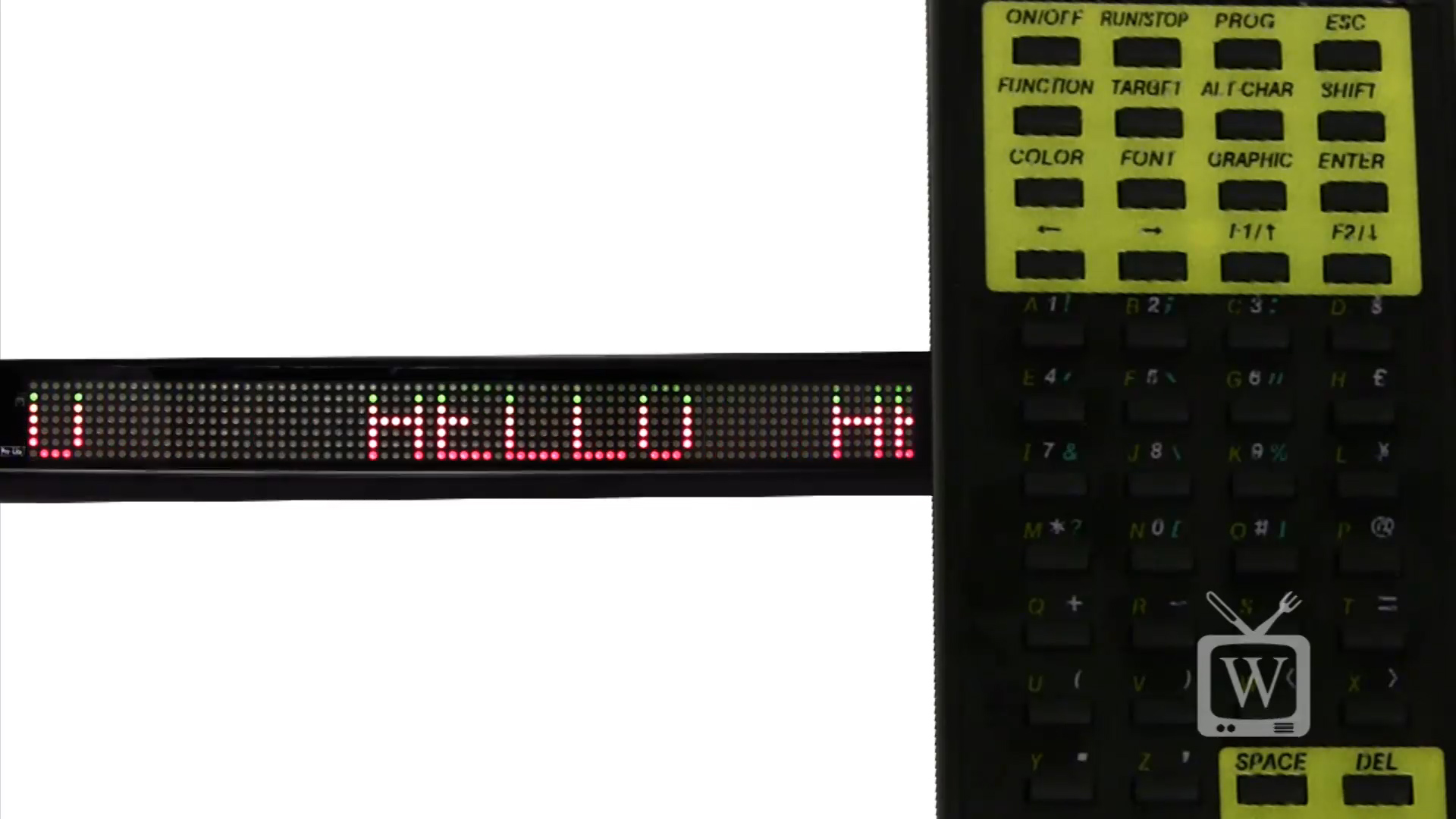 Pro-Lite TruColor II Scrolling Color LED Sign Pro-Lite TruColor II Scrolling Color LED Sign