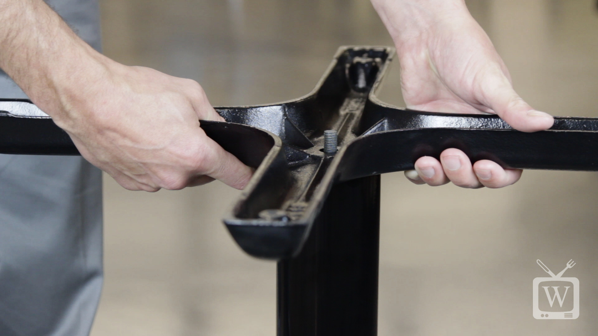 How to Assemble a Restaurant Table Base How to Assemble a Restaurant Table Base