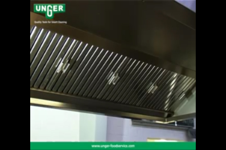 Unger Hood Cleaning Demonstration Unger Hood Cleaning Demonstration