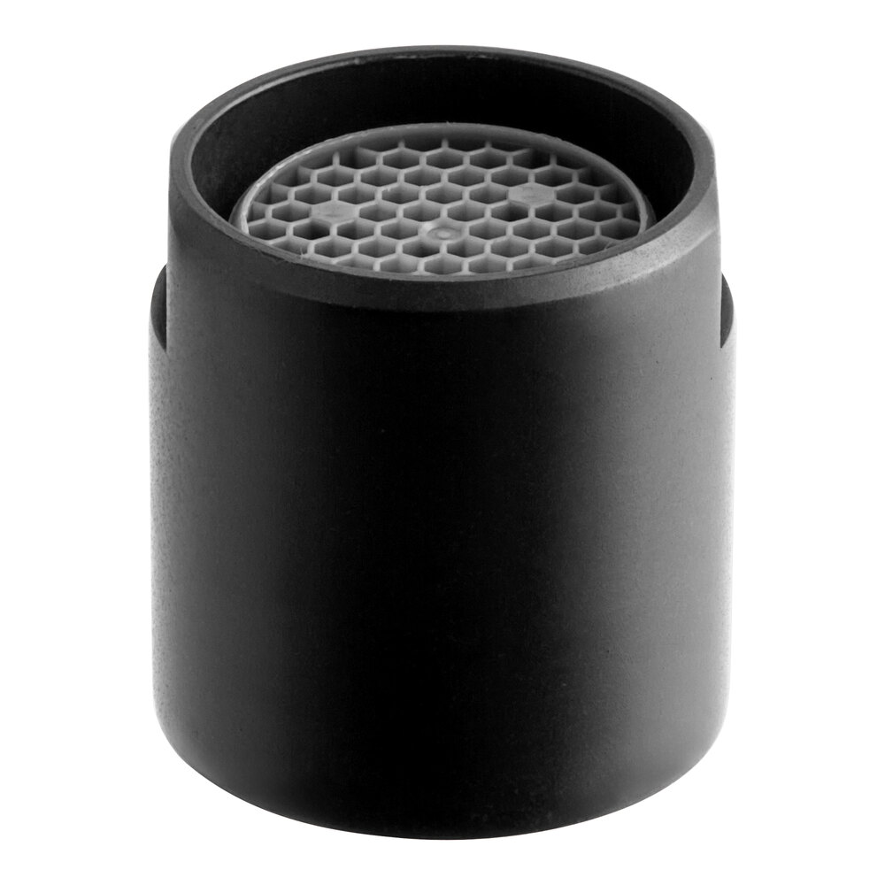 A black Waterloo aerator with black and silver accents on a white background.