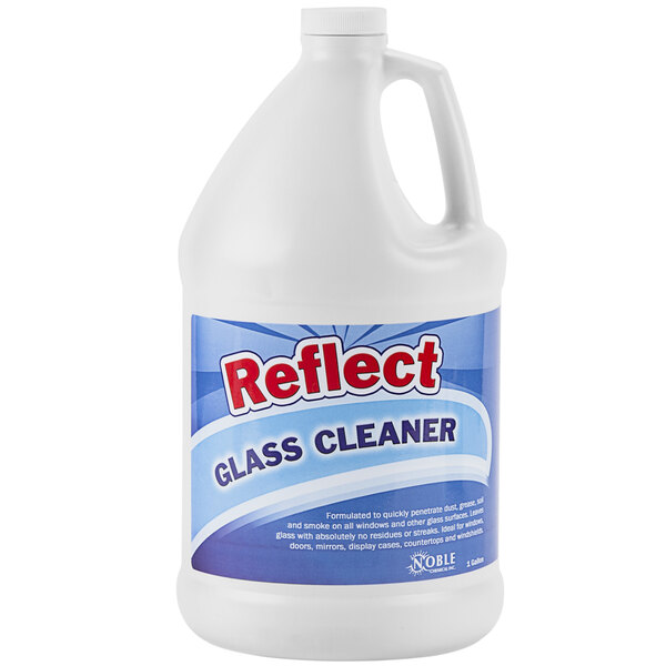 Reflect 1 Gallon / 128 oz. Ready-to-Use Glass / Multi-Surface Spray Cleaner - 4/Case