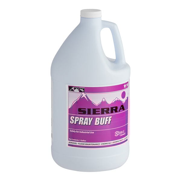 1 gallon / 128 oz. Ready-to-Use Spray Buff Restorer Floor Finish - 4/Case