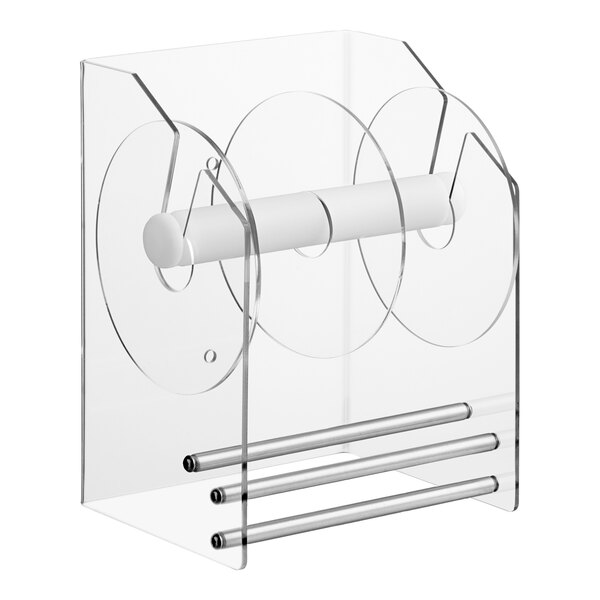 Plastic Label / Sticker Dispenser with 3 Disks