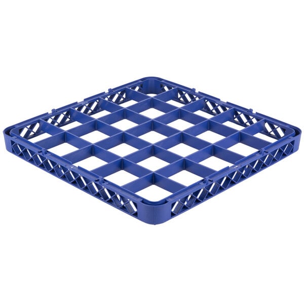 25-Compartment Blue Full-Size Glass Rack Extender