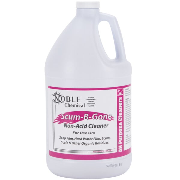 Scum-B-Gone 1 Gallon / 128 oz. Non-Acid Multi-Purpose Concentrated Restroom Cleaner - 4/Case