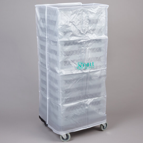 48" Translucent Vinyl Glass Rack Dust Cover