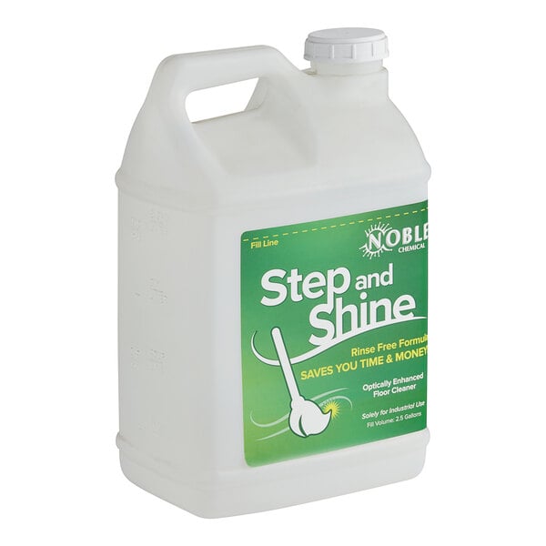 2.5 gallon / 320 oz. Empty Container for Step and Shine Floor Cleaner