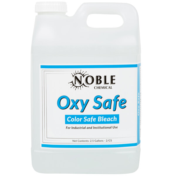 2.5 Gallon / 320 oz. Oxy Safe Color-Safe Concentrated Bleach - 2/Case