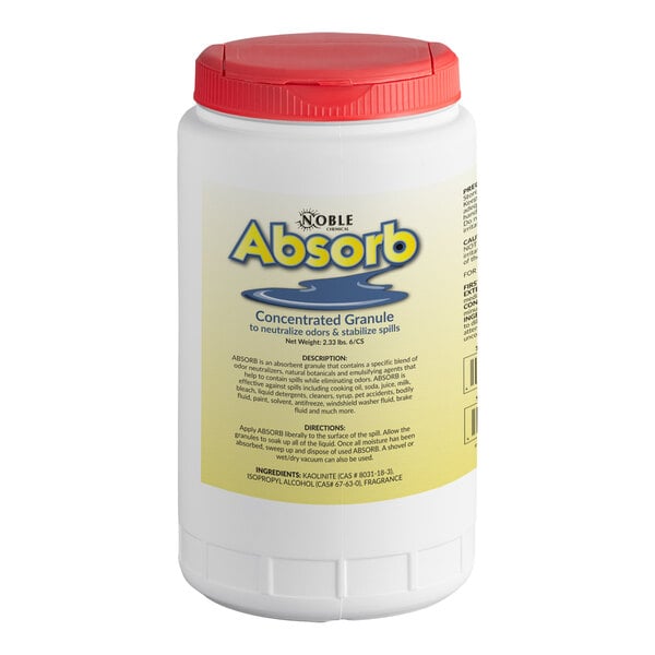 2 lb. / 32 oz. Absorb Ready-to-Use Odor Neutralizer lb. / Spill Stabilizer - 6/Case