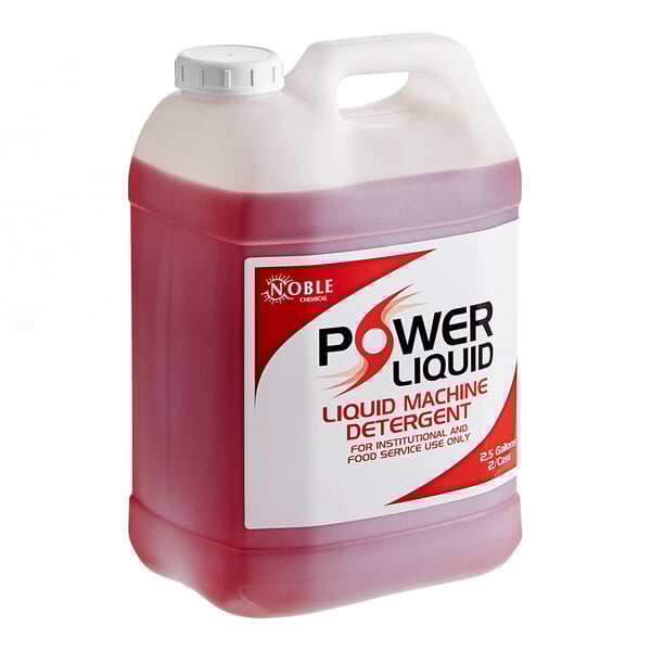 2.5 Gallon / 320 oz. Power Concentrated Liquid Dish Washing Machine Detergent - 2/Case