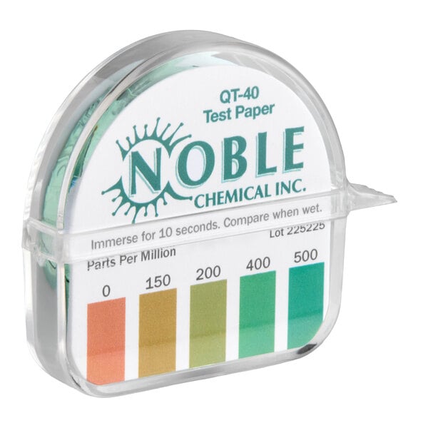 Quaternary Test Paper Dispenser - 0-500ppm