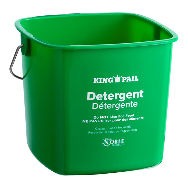 King-Pail 3 Qt. Green Cleaning Pail