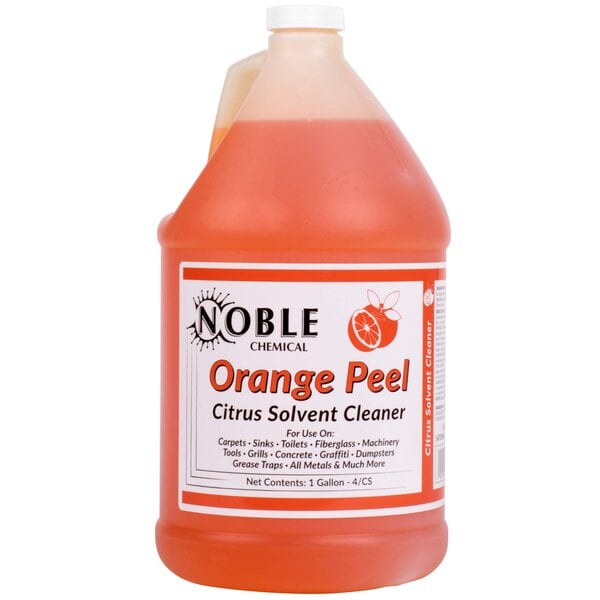 1 Gallon / 128 oz. Orange Peel Citrus Concentrated Solvent Cleaner