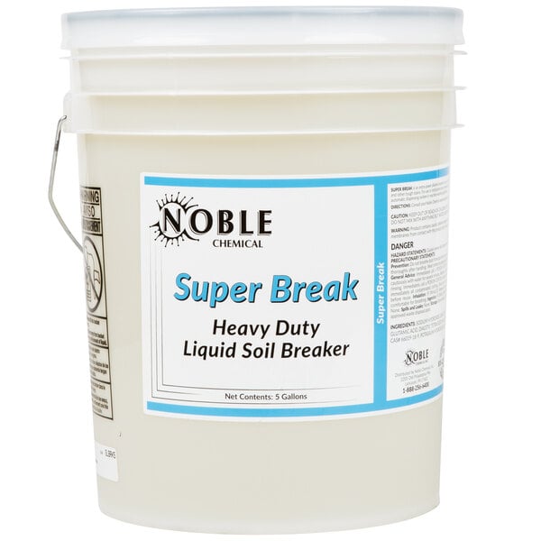 5 Gallon / 640 oz. Super Break Alkaline Laundry Soil Breaker