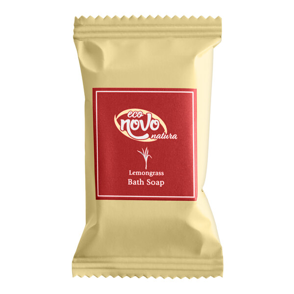 Natura 1.06 oz. Wrapped Glycerin Hotel and Motel Bath Soap Bar - 300/Case