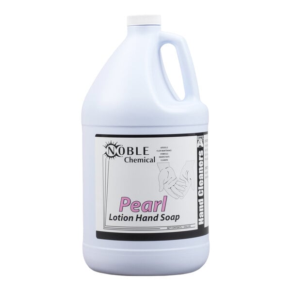 1 Gallon / 128 oz. Pearl Ready-to-Use Lotion Hand Soap - 4/Case