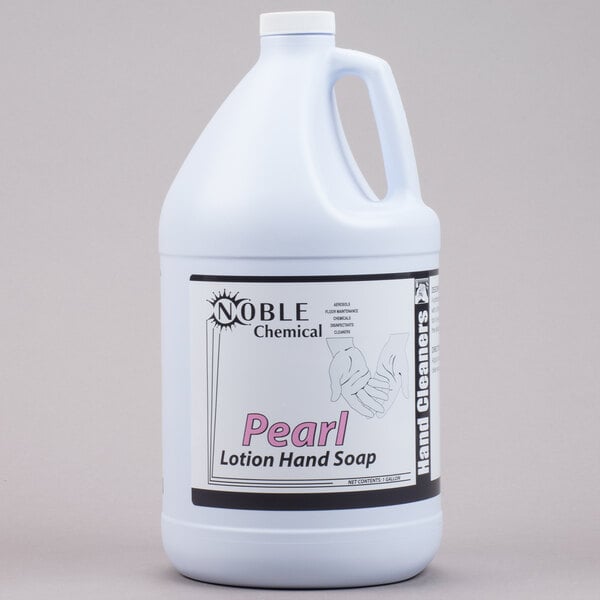 1 Gallon / 128 oz. Pearl Ready-to-Use Lotion Hand Soap - 4/Case