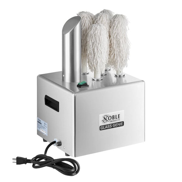 Glass Genie Commercial Five Brush Electric Glass Polisher - 120V, 1250W