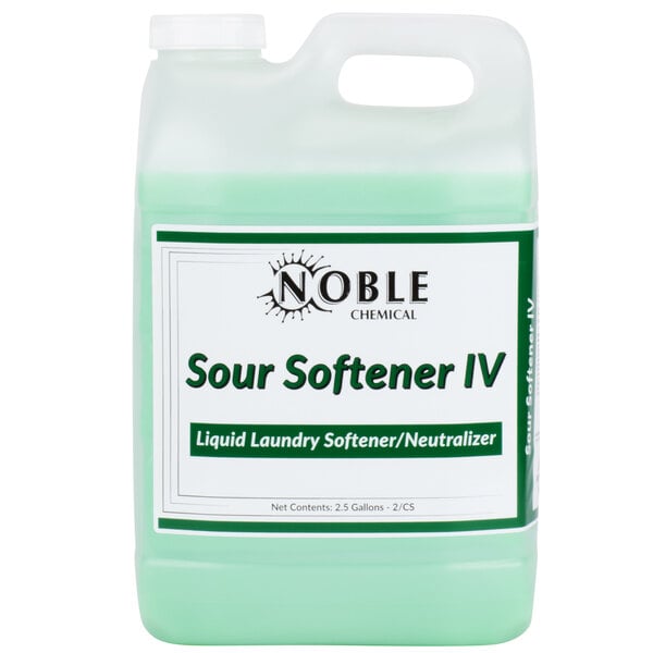 2.5 Gallon / 320 oz. Sour Softener IV Concentrated Laundry Softener / Neutralizer - 2/Case