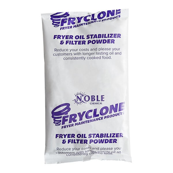 8 oz. / 240 mL Fryclone Ready-to-Use Fryer Oil Stabilizer and Filter Powder - 72/Case