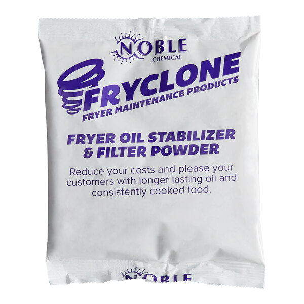 5.3 oz. / 160 mL Fryclone Ready-to-Use Fryer Oil Stabilizer and Filter Powder - 90/Case