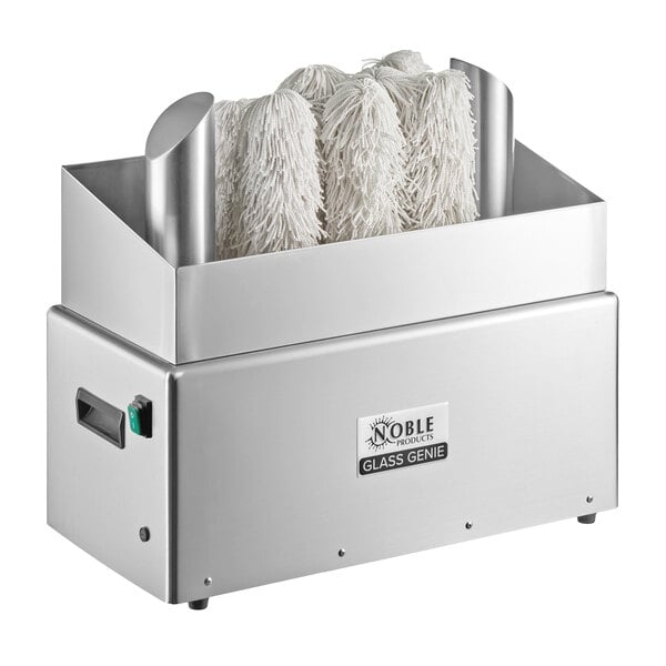 Glass Genie Commercial Eight Brush Electric Glass Polisher - 120V, 1600W