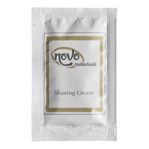 Essentials Shave Cream Packet .25 oz. - 1,000/Case