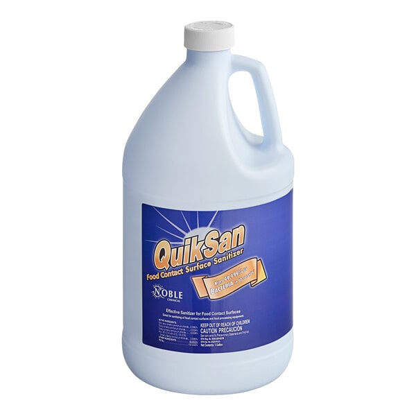 1 Gallon / 128 oz. QuikSan Food Contact Ready-to-Use Surface Sanitizer Refill