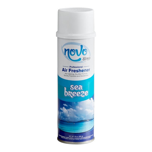 10 oz. Sea Breeze Ready-to-Use Aerosol Air Freshener / Deodorizer Spray - 12/Case