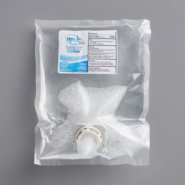 Ready-to-Use Alcohol-Free Foaming Instant Hand Sanitizer Refill 1,000 mL - 6/Case