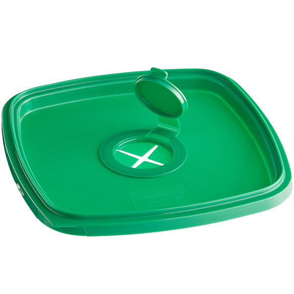 King-Pail Green Lid for 6 Qt. Pails