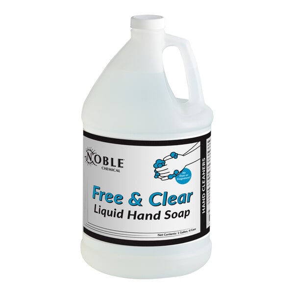 1 Gallon / 128 oz. Free & Clear Ready-to-Use Liquid Hand Soap