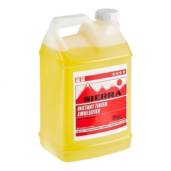 2.5 gallon / 320 oz. Concentrated Instant Floor Finish Emulsifier