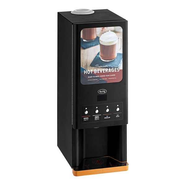 Powdered Cappuccino / Hot Chocolate Machine with Three 3.7 lb. Hoppers - 120V