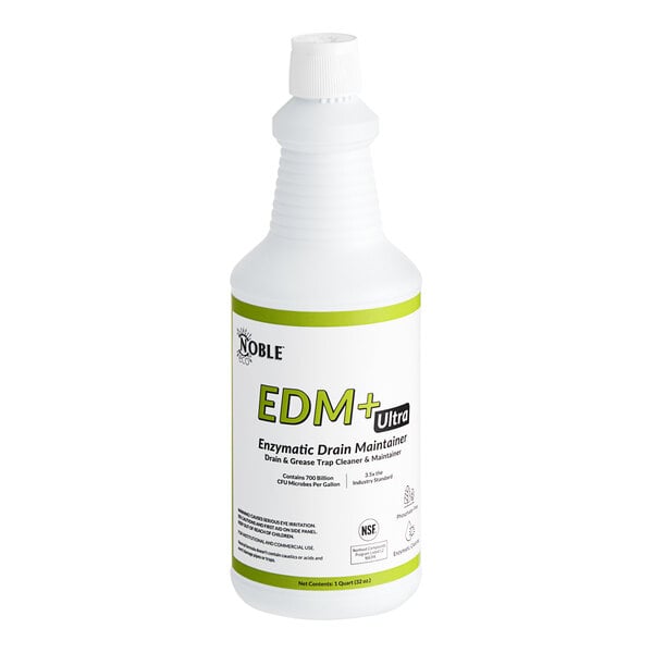 EDM+ Ultra 32 fl. oz. Ready-to-Use Enzymatic Drain Maintainer - 12/Case