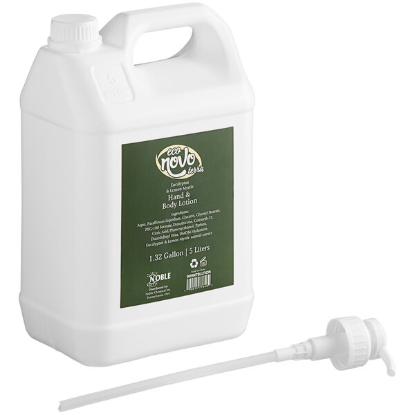 Terra 1.32 Gallon Hotel and Motel Hand and Body Lotion - 2/Case