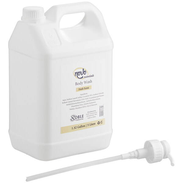 Essentials 1.32 Gallon Hotel and Motel Body Wash - 2/Case