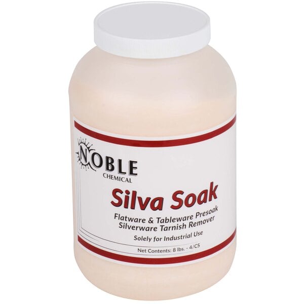 8 lb. / 128 oz. Silva Soak Tableware Concentrated Presoak Powder