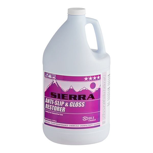 1 gallon / 128 oz. Concentrated Anti-Slip & Gloss Restorer Floor Finish