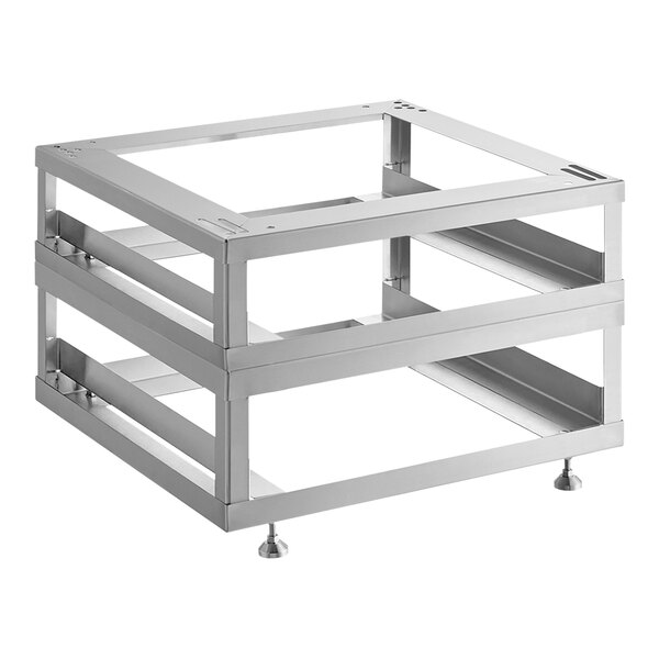 Adjustable 18" Undercounter Dish Machine Stand Set