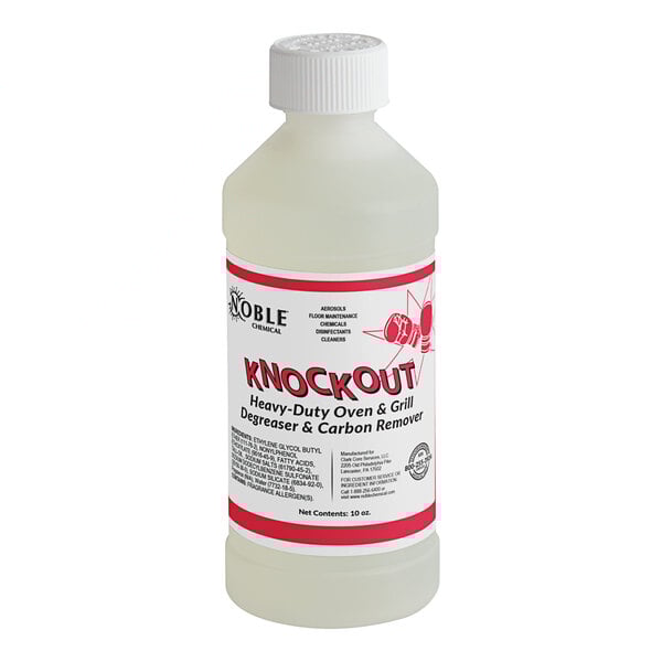 10 oz. Knockout Concentrated Liquid Heavy-Duty Oven and Grill Degreaser and Carbon Remover - Sample