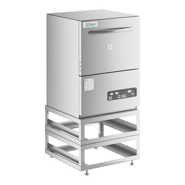 UH30-FND High Temperature Undercounter Dishwasher with 18" Adjustable Stand - 208/230V