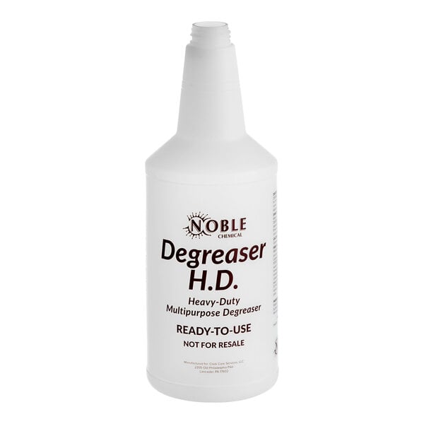 32 oz. Labeled Bottle for Heavy-Duty Degreaser - 3/Case