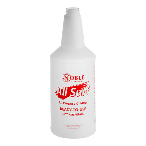 32 oz. Labeled Bottle for All Surf All-Purpose Cleaner - 3/Case