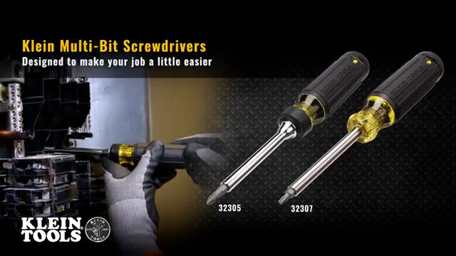 Klein Tools Multi Bit Screwdrivers Overview Video WebstaurantStore